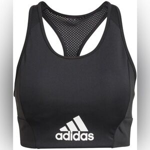 Adidas Aeroready Women's Black Racerback Sports Bra